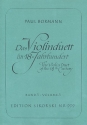 Das Violinduett im 18. Jahrhundert Band 3 fr 2 Violinen Spielpartitur