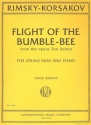 Flight of the Bumble Bee for string bass and piano