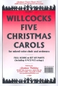5 Christmas Carols for mixed choir and orchestra score and parts (4-4-3-4-2 strings)