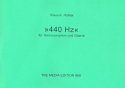 440 Hz fr Tenorsaxophon und Gitarre Partitur und Stimmen