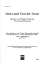 Dem Land Tirol die Treue fr Blasorchester Direktion in C