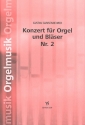 Konzert Nr.2 fr Orgel und Blser Spielpartitur