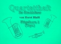 Quartettheft Band 1 fr Blechblser Flgelhorn 2 (Trompete 2)