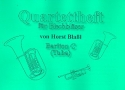 Quartettheft Band 1 fr Blechblser Bariton in C (Tuba)