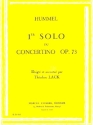 Solo no.1 du Concertino op.73  pour piano