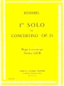 Solo no.1 du Concertino op.73  pour piano