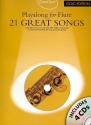 21 great Songs (+4 CD's): for flute Guest Spot Playalong Gold Edition