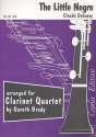 The little Negro for 4 clarinets score+parts