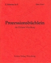 Prozessionsbchlein der Dizese Wrzburg zum alten GL fr Blser 2. Stimme in F (Horn 2)