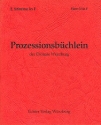 Prozessionsbchlein der Dizese Wrzburg zum alten GL fr Blser 2. Stimme in F (Horn 2)