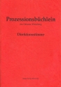 Prozessionsbchlein der Dizese Wrzburg zum alten GL fr Blser Partitur (=Direktionsstimme)