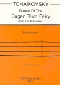 Dance of the Sugar Plum Fairy from 'The Nutcracker' for string quartet score and parts