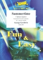 Summertime for 3 clarinets and bass clarinet (keyboard and drum set ad lib) score and parts