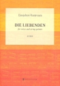 Die Liebenden fr Gesang und Streichorchester Partitur