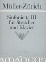 Sinfonietta 3 fr Klavier und Streichquartett