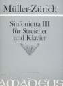 Sinfonietta 3 fr Klavier und Streichquartett
