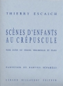 Scnes d'enfants au crpuscule pour flute ou violon, violoncelle et piano parties