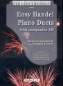 Easy Handel Piano Duets (+CD) for piano 4 hands