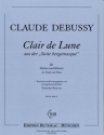 Clair de Lune fr Violine und Klavier