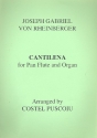 Cantilena for pan flute and organ