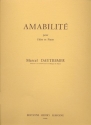 Amabilit pour flute et piano