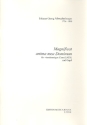 Magnificat fr gem Chor und Orgel Partitur