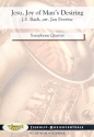 Jesu Joy of Man's desiring for saxophone quartet (SATB) score