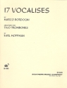 17 Vocalices for 2 trombones score