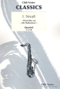 Ouvertre zu 'Die Fledermaus' fr 4 Saxophone (SATBar) Partitur und Stimmen