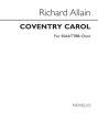 Coventry Carol for mixed chorus (SSAATTBB) a cappella score