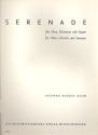 Serenade fr Oboe, Klarinette und Fagott Partitur und Stimmen