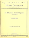 26 tudes techniques pour trombone tnor