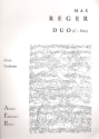 Duo C-Dur fr 2 Violinen Stimmen