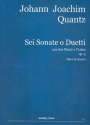 6 sonate o duetti op.5 per 2 flauti (violini) parti