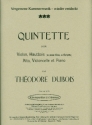 Quintett F-Dur f�r Violine, Oboe (Violine/Klarinette), Viola, Violoncello und Klavier Klavierpartitur und Stimmen