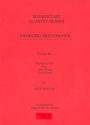 Swinging Saxophones for 4 saxophones score and parts