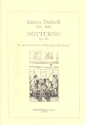 Notturno op.123 fr 2 Klarinetten (Violinen) und Gitarre Partitur und Stimmen