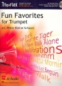 Fun Favorites for Trumpet (+CD): für 1-3 Trompeten Partitur und Stimmen