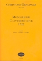 Monatliche Clavierfrchte 1722 Band 4 (Oktober - November - Dezember) fr Tasteninstrumente