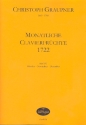 Monatliche Clavierfrchte 1722 Band 4 (Oktober - November - Dezember) fr Tasteninstrumente