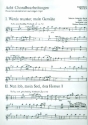 8 Choralvorspiele nach Kantatenstzen fr Melodieinstrument und Orgel Englischhorn/Horn in F