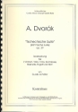 Tschechische Suite op.39 fr 2 Violinen, Viola, Violoncello, Kontrabass, Klarinette, Horn und Fagott Partitur und Stimmen