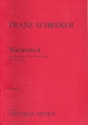 Nachtstck aus Der ferne Klang fr Orchester Studienpartitur