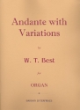 Andante with Variations for organ