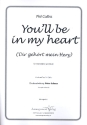 You'll be in my Heart fr Mnnerchor und Klavier Klavierpartitur (dt/en)