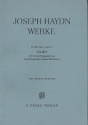 Gesamtausgabe Reihe 29 Band 1 Lieder fr eine Singstimme und Klavier Kritischer Bericht