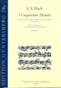 O angenehme Melodei Kantate Nr.210a BWV210a Stimmenset