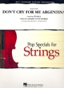 Don't cry for me Argentina: for string orchestra and percussion score and parts (8-8-4--4-4-4)