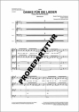 Danke f�r die Lieder f�r M�nnerchor und Klavier Partitur (dt)