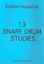 13 Snare Drum Studies  